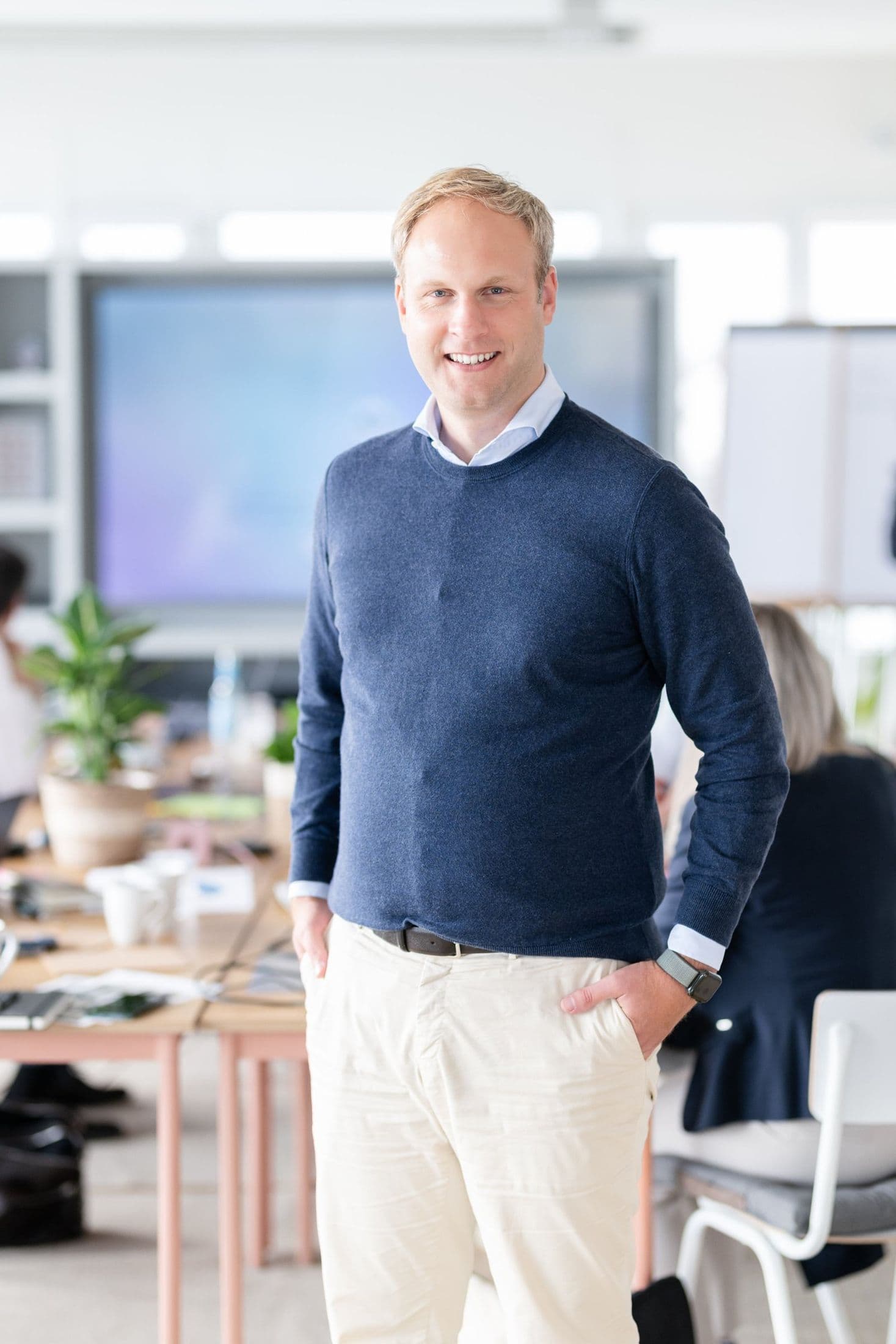 Berater von transformis im Büro